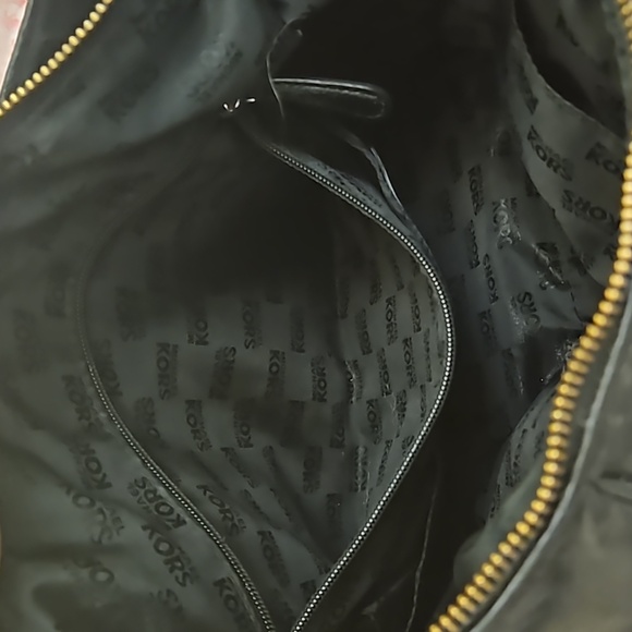 Michael Michael Kors Black Leather Large Satchel - Picture 8 of 10